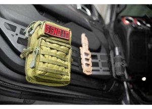 Jeep Gladiator Molle Panels - Front Door Pocket - DV8 Offroad - `18-`20
